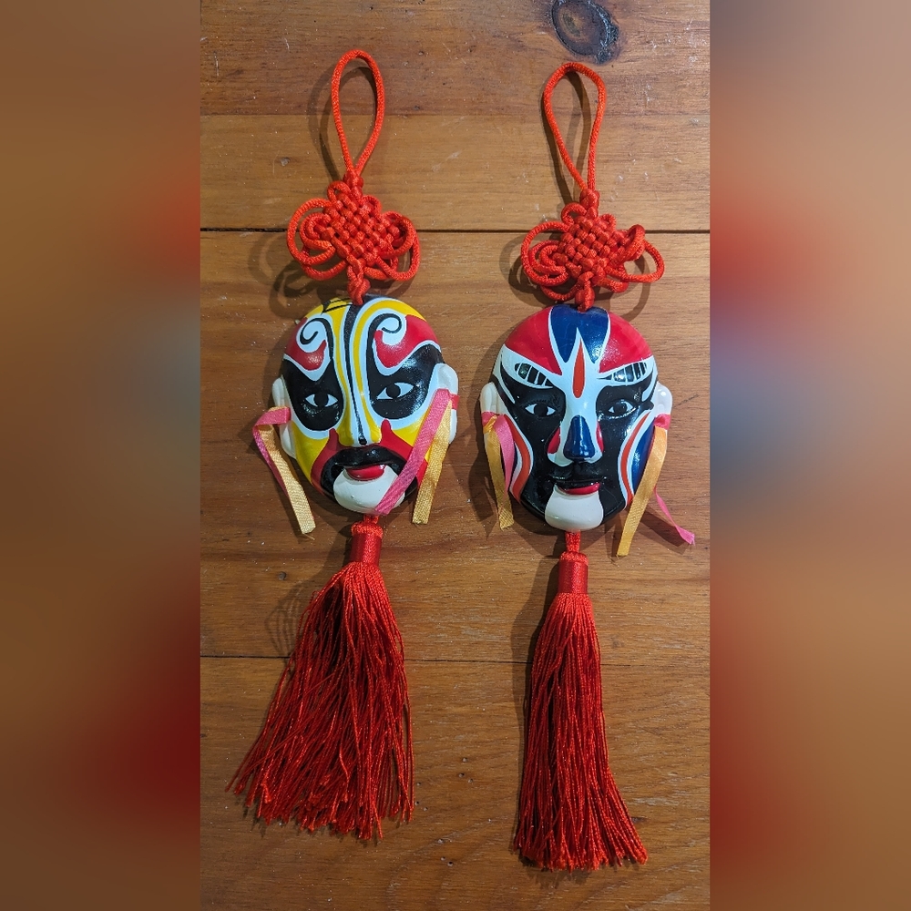 Chinese masks, decor